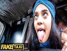 Fake Taxi Capri Lmonde Lowers Her Alluring Butt Onto A Monstrous Fat Rod
