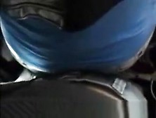 Rubbing Himself In Chicks Ass At Bus