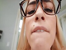 Nerdy Blonde Delilah Day Poked With Hard Cock In Pov Video