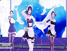 [Mmd] Hurly Burly Cute Maid Alluring Dance 4K 60Fps