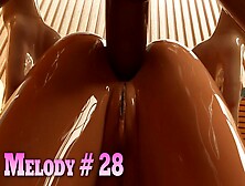 Melody # 28 She Smeared Herself With Oil And Immediately Decided To Anal