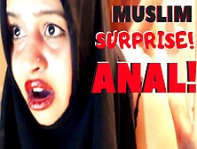 Big Ass Hijab Woman Anal Punished !