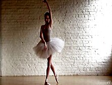 Yummy Ballerina Annett A Performs A Vintage Naked Ballet Routine