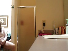 Hidden Masturbating Milf In Bathroom