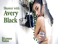 Avery Black In Shower With Avery Black