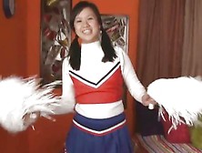 Sweet Asian Cheerleader's Getting A Facial