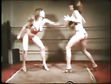 Lesbians Fuck In The Boxing Ring