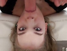 Pretty Babe Blowjobs And Cum Facialed
