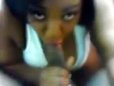Ebony Chubby Girl Loves Black Fat Cock And Sucks It Nicely