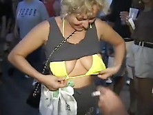 Crazy Older Ladies Show Off Their Titties And Slits In Public Places