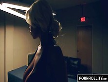 Female Detective Applies A Kinky Interrogation Technique On A Male Suspect