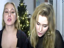 Two Russian Girls In Front Of The Camera For The First Time