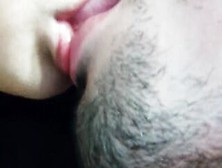 Tongue Saliva Making Out - Sloppy Wild Close Up