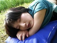 Amazing Japanese Slut Tomoe,  Yuri Ueno,  Abe Masami In Crazy Amateur,  Outdoor Jav Scene