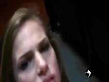 College Ex Girlfriend Pounded And Taking Facial Cumshot In Public Theatre