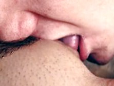 Guy Licks Pussy To Orgasm And She Is Captured On Video.