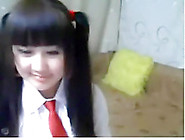 Cute 18 Year Old Asian Girl On Webcam