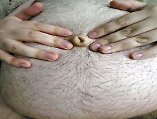 Big Bear Chub Belly Rub,  Bellybutton Fingering (Request #1)