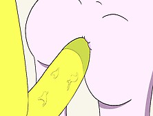 Princess Bubblegum Pounded In The Bum By A Banana Guard