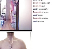 Omegle Amazingly Hot Latino Cunt With Mouth Dancing Under The Shower