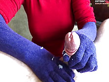 Mommys Purple Gloves