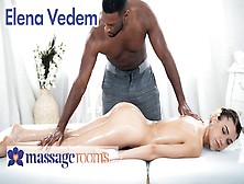 Massage Rooms Petie Euro Babe Elena Vedem Sensual Erotic Interracial Fuck With Bbc