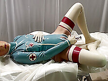 The Patient Is Examining And The Doctor Is Playing With Herself 2 Angle Full Video