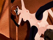Incredibles Cartoon 3D - Mrs.  Helen Parr (Elastigirl)