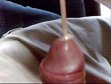 Pandora Wanks Cock And Inserts Stirer In Public Mcdonalds