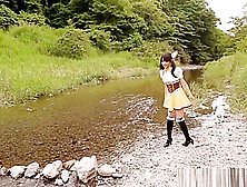 Petite Japanese Cosplay Babe Pussyfucked