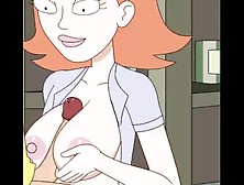 Rick And Morty - A Way Back Home - Sex Scene Only - Part 56 Jessica Boobjob By Loveskysanx