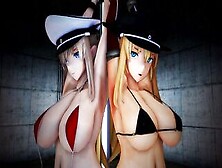Mmd R18 German Ship Training No Characters 3D Animated