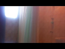My Asian Not Sister Spied In The Shower Voyeur