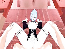 Hot And Slim Rem In A Sexy Outfit Fucked Pov