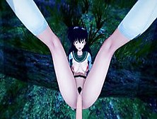 Kagome Blowjob In Forest Inuyasha (3D Hentai)