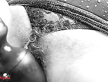 Baby Munichgold Big Tits And Long Labia Lips Hairy Pussy And Big Clit In A Pearl String