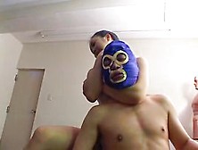 Hot Jap Wrestler Tortures Her Sparring Partner