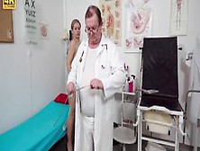 Horny Mommy Examined And Made To Cum By Freaky Doctor (Thomas Vergen)