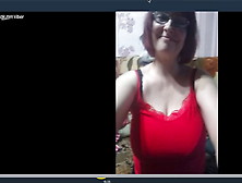 Busty Lithuanian,  First Viber Call