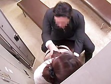 Voyeur Movie In Which A Japanese Student Is Drilled Rough