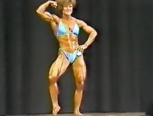 Vintage Female Muscle Poser Late 80S