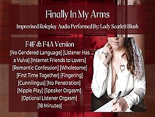 F4F Audio Roleplay - A Romantic Confession From Your Internet Friend - Friends To Couple Improv