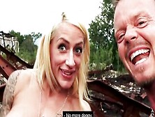 German Public Fucked Date With A Nuaghty Blonde Mom