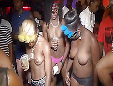 Almost Naked Girls At A Party