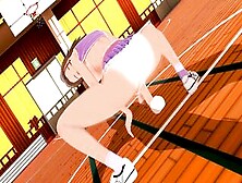 3D Animated: Bonnie From The Kim Possible Rides On The Penis Inside The Gym