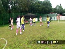 Kinky Asian Female Soccer Player Gives Her Coach A Perfect Footjob After The Game