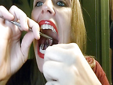 Mouth Tour & Self Dentistry - Teeth Scratching,  Contraptions,  Uvula Examination