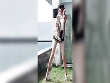 Leggy Tall China Model Softcore Video