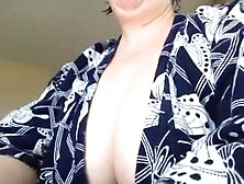 Busty Teacher Lets Her Boobies Hang Out