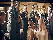 Pure Taboo Escort Humiliated By Businessmen During Public Fuck